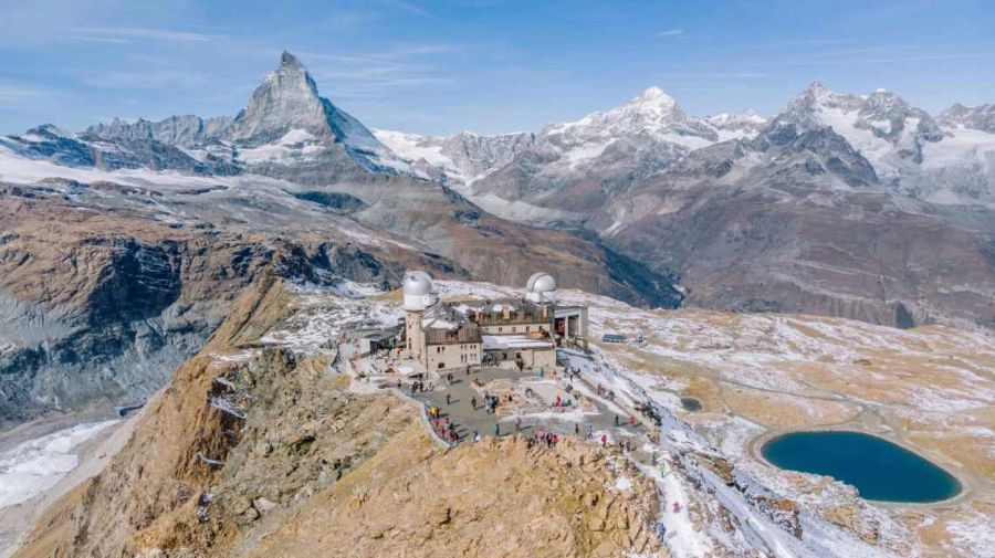 Zermatt Gornergrat Wandern Herbst