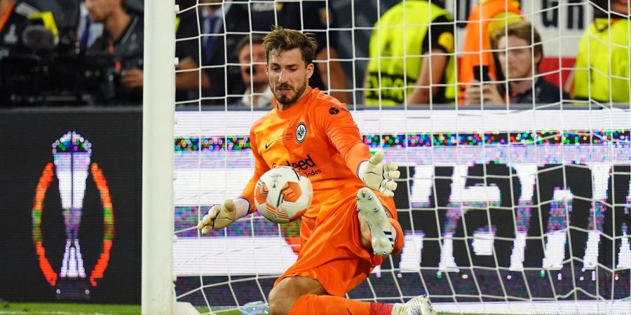 Wurde für die Jaschin-Trophäe nominiert, mit der «France Football» den besten Torhüter kürt: Eintracht Frankfurts Schlussmann Kevin Trapp.