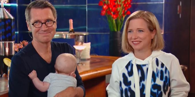 Christa Markwalder, Peter Grünenfelder und Michel im Familieninterview bei «TeleZüri». Christa Markwalder