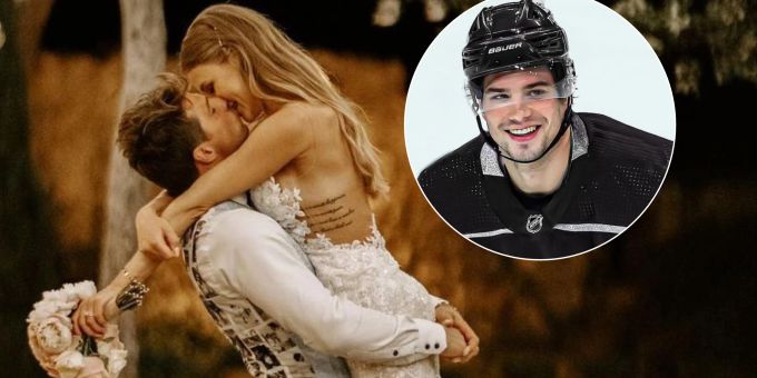 «Meine Ehefrau» - Hockey-Star Kevin Fiala feiert Traumhochzeit am Meer