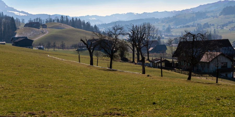 Entlebucher Landschaft bei Hasle LU.