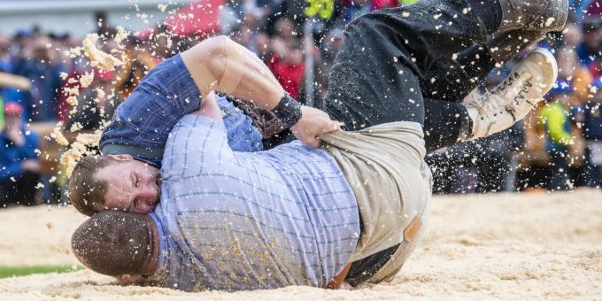 Schwingen - Wicki und weitere starke Männer