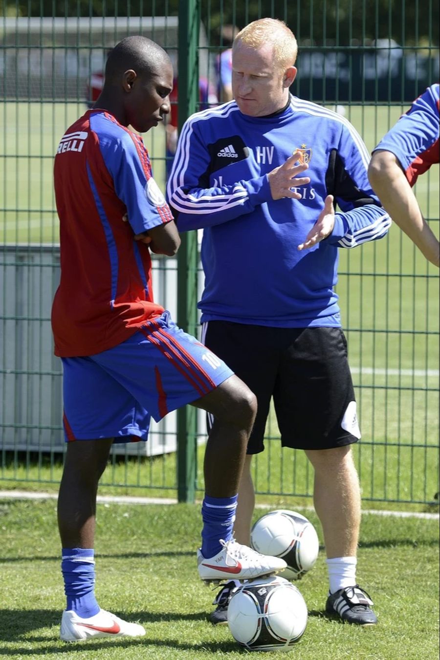 Sein Trainer heisst zweieinhalb Jahre lang Heiko Vogel. Zuerst als Assistenz-, dann als Cheftrainer.