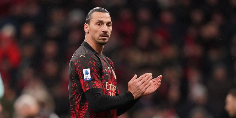 Der schwedische Stürmer-Star Zlatan Ibrahimovic verlässt AC Mailand am Ende der Saison.