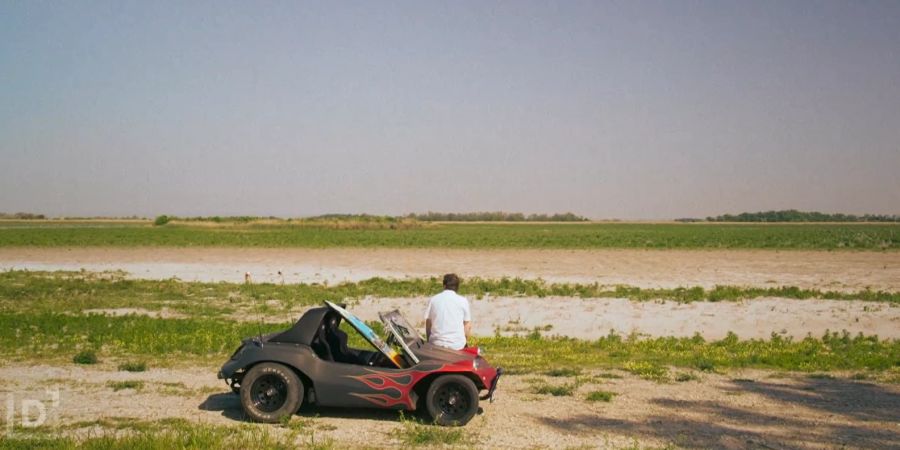 Mit künstlich erzeugten Bildern liess das ORF einen Steppensees im Nordburgenland an der österreichisch-ungarischen Grenze ausgetrocknet erscheinen.