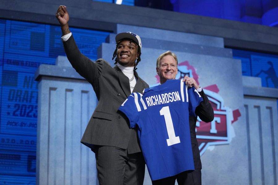 Runde eins, Pick vier: Anthony Richardson (Quarterback, Indianapolis Colts).