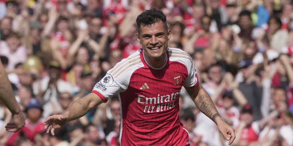 Granit Xhaka Mit Doppelpack In Wohl Letztem Arsenal-Spiel