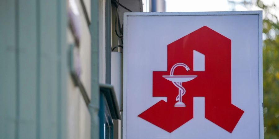 Die Apotheken protestieren mit einem Schliesstag gegen die deutsche Gesundheitspolitik.