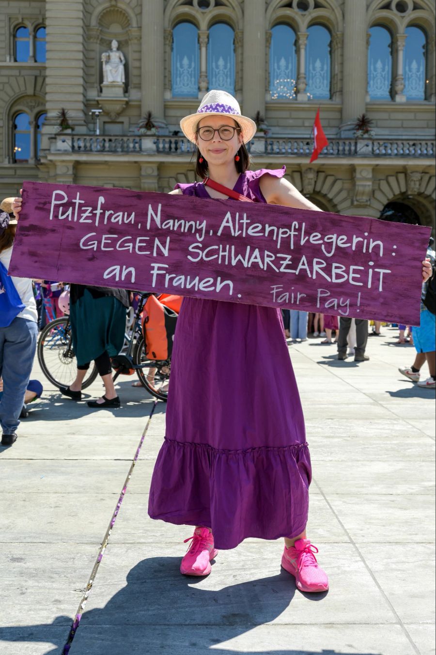 Nicole Cornu: «Solange die Wut über die Ungleichbehandlung da ist, braucht es den Frauenstreik.»