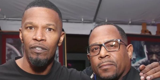 Freunde: Jamie Foxx (l.) und Martin Lawrence im Jahr 2019. jamie foxx