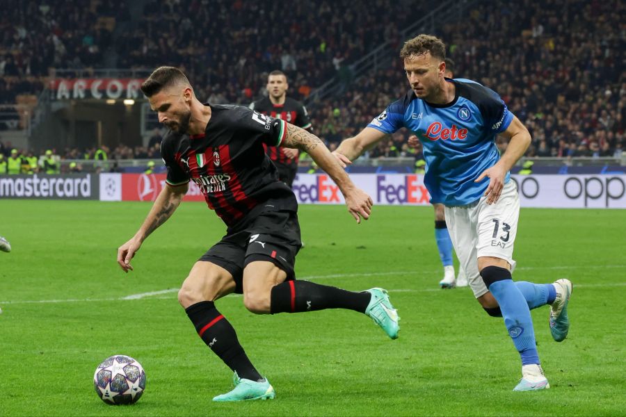 Milan Napoli Champions League