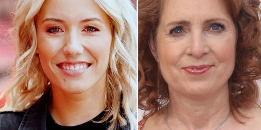 Laura Papendick (l.) spricht am heutigen Donnerstagabend bei RTL mit Monica Lierhaus.