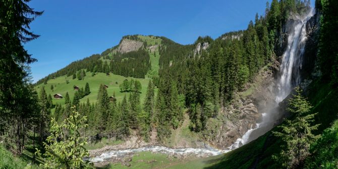 Lenk Simmental Wasserfall