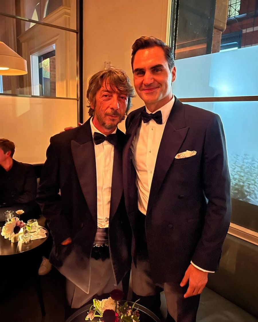 Und natürlich mit dem Mode-Designer Pierpaolo Piccioli.