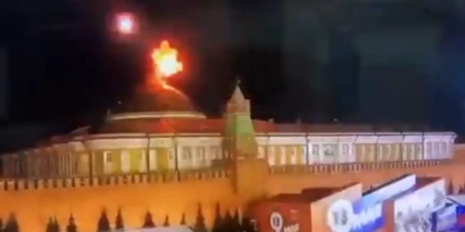 Anschlag auf Putin? - Russland schiesst zwei Drohnen über dem Kreml ab