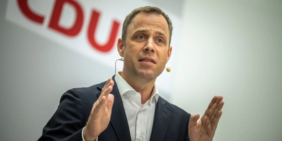 «Es gibt unter denen, die im Augenblick die AfD favorisieren, auch viele Menschen, die einfach enttäuscht sind», sagt CDU-Generalsekretär Mario Czaja.