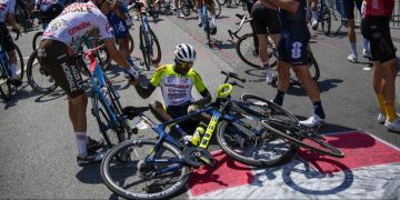 Tour de France Massensturz