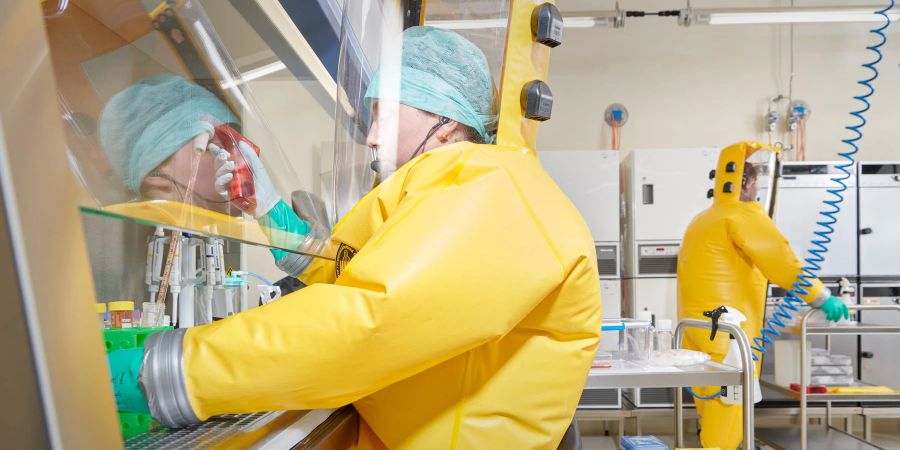 Labor Spiez Hochsicherheitslabor Viren