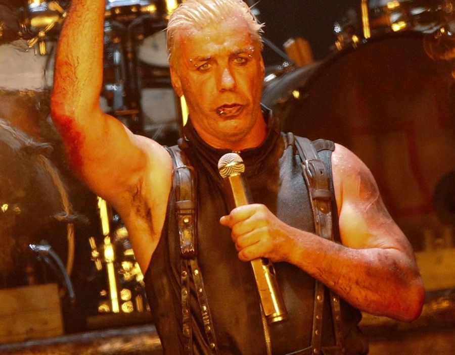 Till Lindemann bei einem Auftritt.