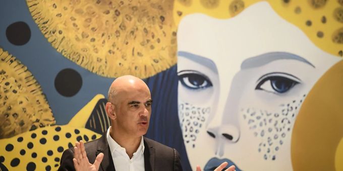 «Die nächsten Jahre werden matchentscheidend für den Film»: Kulturminister Alain Berset zieht am Rande des Filmfestivals Locarno Bilanz zur Kulturpolitik. alain berset
