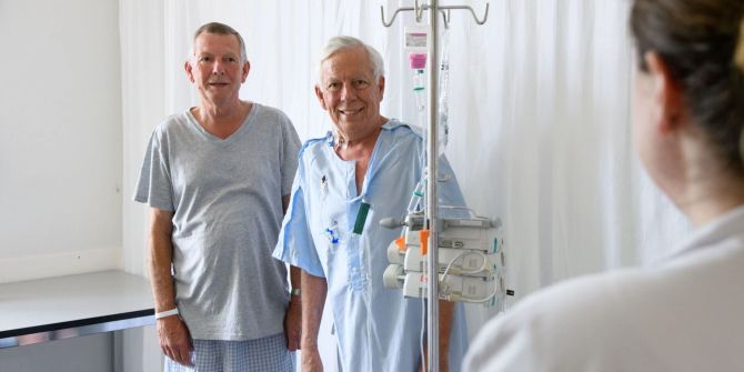 Patienten im Krankenhaus