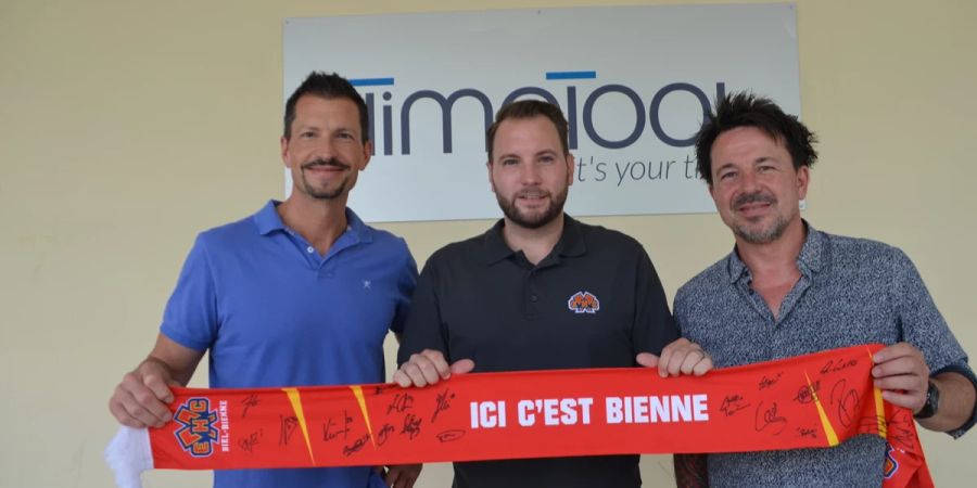 Der EHC Biel-Bienne bekommt mit der Komit AG einen neuen Sponsor.