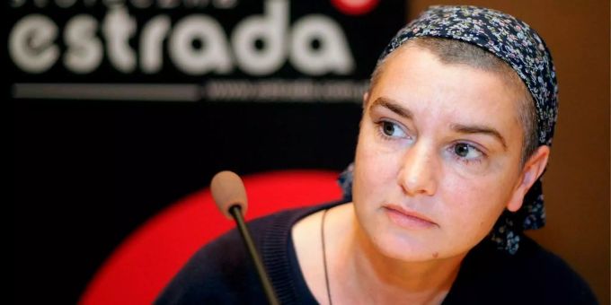 Sinéad O'Connor 2008 bei einem Meeting in Las Vegas. Sinéad O'Connors Sohn Shane