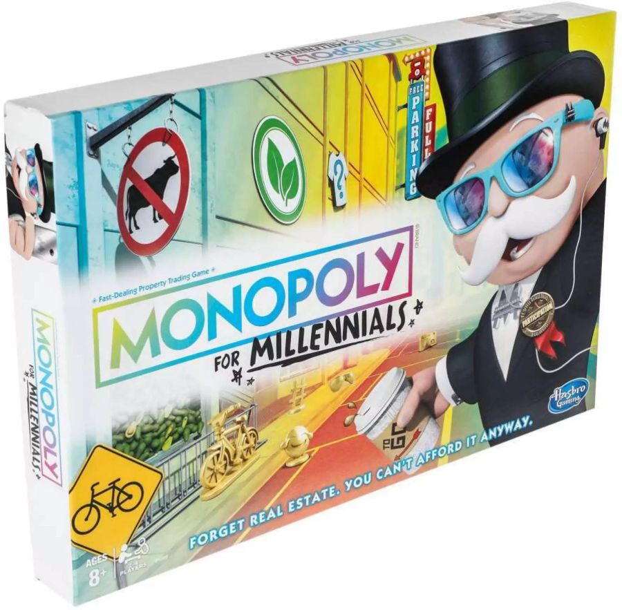 In den USA gibt es Monopoly Millennials bereits zu kaufen.