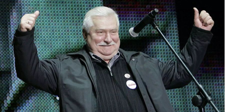 Der polnische Ex-Präsident und Friedensnobelpreisträger Lech Walesa.