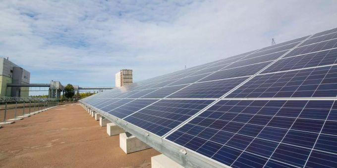Solarkraftwerk solar