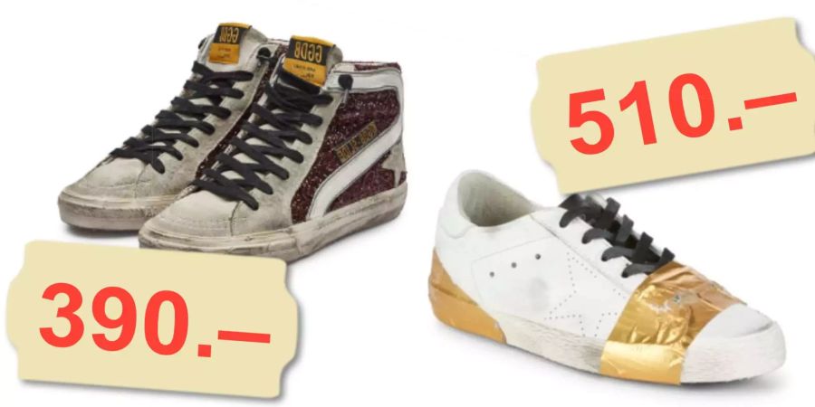 Golden Goose verkauft Schuhe im höheren Preissegment.