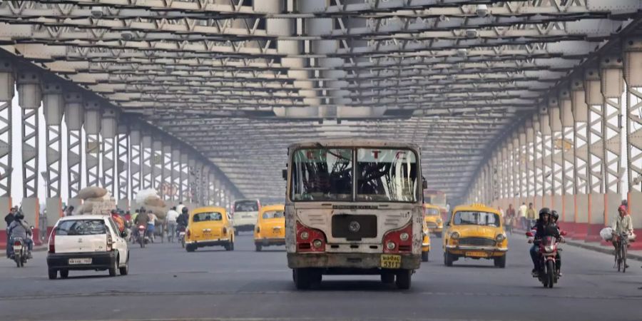 Ein Bus in Indien.