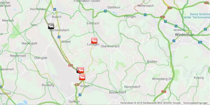 Auf der Autobahn A51 bilden sich lange Staus. Auf der Autobahn A51 bilden sich lange Staus.