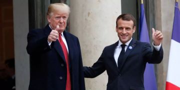 US-Präsident Donald Trump und der französische Präsident Emmanuel Macron.