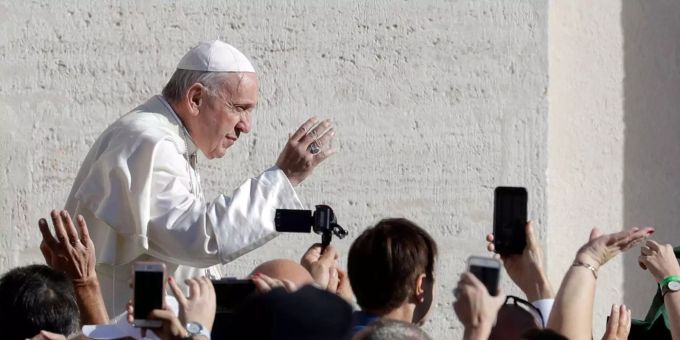 Papst Franziskus findet nicht nur Gefallen am verstorbenen Diego Maradona. (Archivbild) Diego Maradona