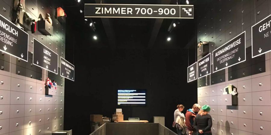 In den 8 Räumen der Ausstellung «Fake» dreht sich alles um die Themen Lügen und Wahrheiten.