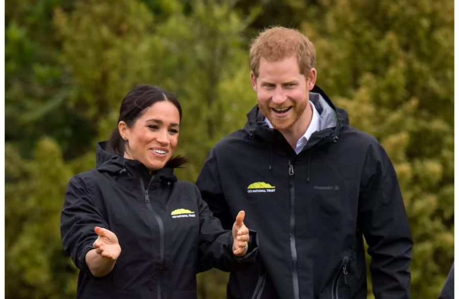 Prinz Harry und Herzogin Meghan weilen derzeit in Auckland.