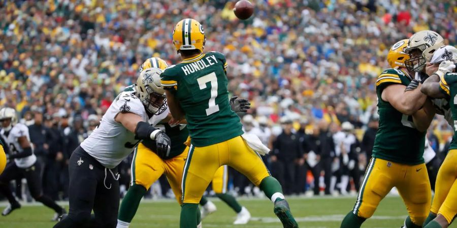 Die Packers verlieren ohne Rodgers gegen die Saints.