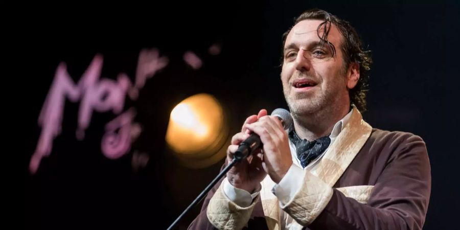 Der Pianist und Entertainer Chilly Gonzales in Montreux.
