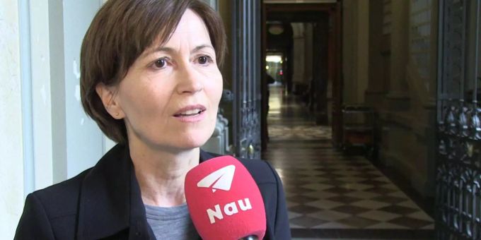 Regula Rytz, Nationalrätin der Grünen, in einem interview mit Nau.ch Regula Rytz, Nationalrätin der Grünen, in einem interview mit Nau.ch