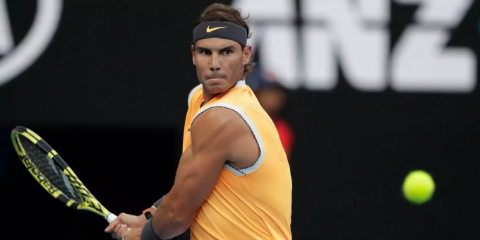 Rafael Nadal steht im Final der Australian Open. Rafael Nadal