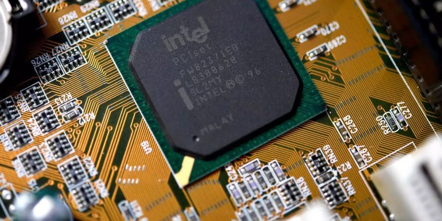 Ein Chip von Intel.