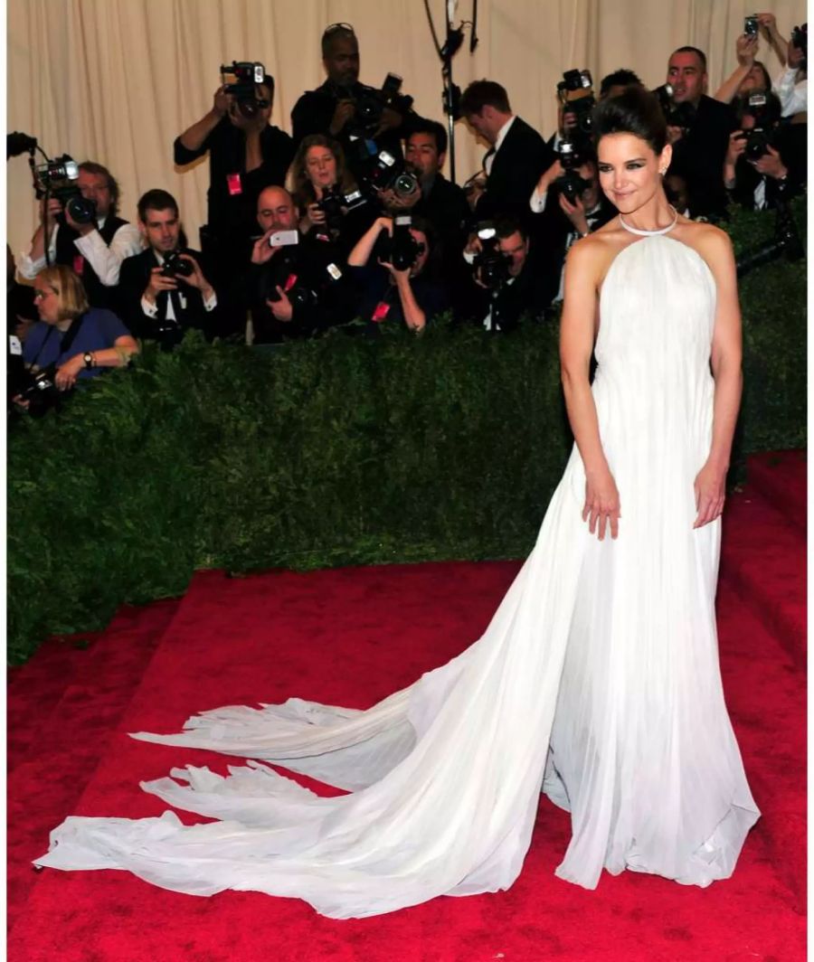 Sie hat die Beauty-Eingriffe doch gar nicht nötig: Katie Holmes 2013 an einer Gala in New York.