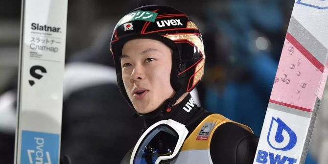 Ryoyu Kobayashi gewinnt in Oberstdorf (GER).