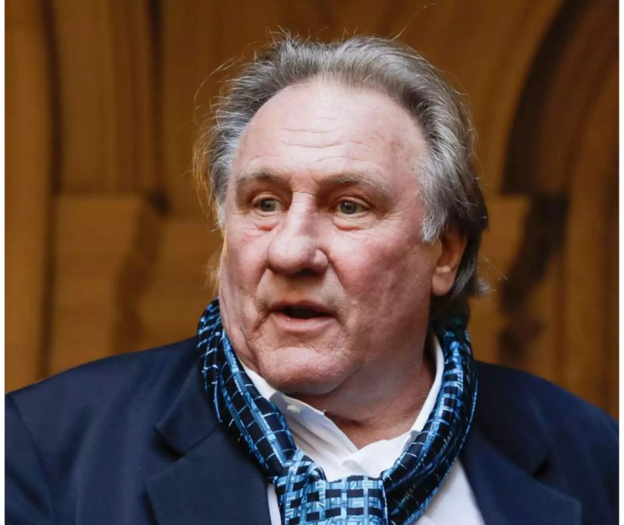 Portrait von Gerard Depardieu.