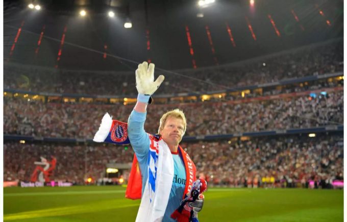 Oliver Kahn bei seinem Abschiedsspiel. Oliver Kahn