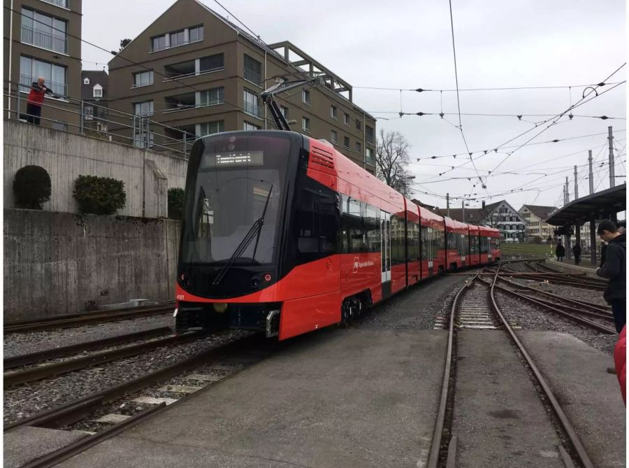 Neuer Zug der Appenzeller Bahnen