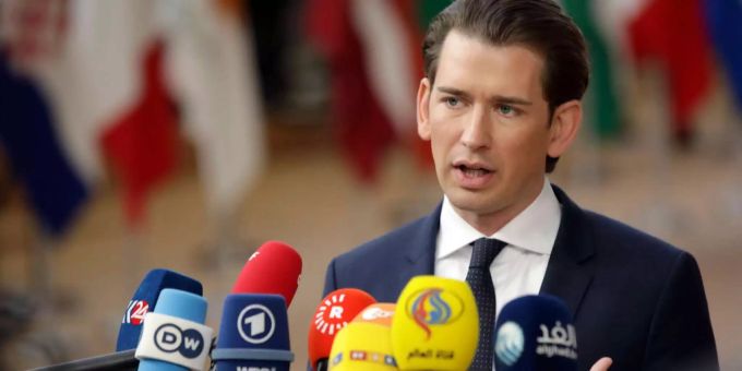 Der österreichische Bundeskanzler Sebastian Kurz. österreich branchen
