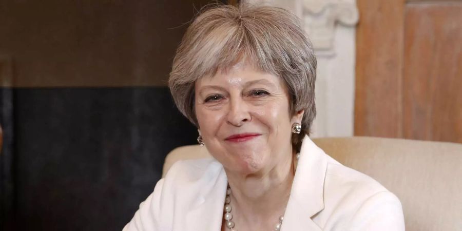 Die britische Premierministerin Theresa May spricht sich für einen klaren Bruch mit der EU aus.