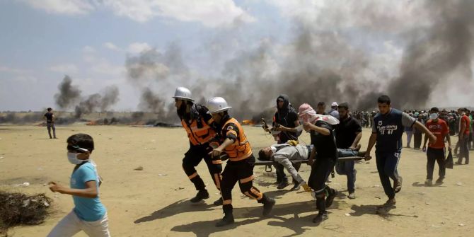 Verwundete im Gazastreifen